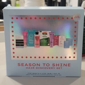NEW Season to Shine Hair Discovery Set